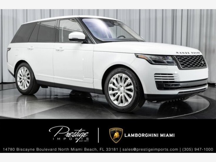 Thumbnail Photo undefined for 2021 Land Rover Range Rover